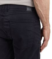 Bermudas casuales FQ1924 Josh para hombre, pantalones de algodón con dobladillo vuelto, 21900320 en azul marino, negro o verde oliva