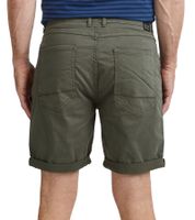 Bermudas casuales FQ1924 Josh para hombre, pantalones de algodón con dobladillo vuelto, 21900320 en azul marino, negro o verde oliva