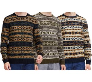 Pull en maille pour homme 11 PROJECT PRPasco, avec teneur en laine, manches longues 20716671, bleu marine, vert ou noir