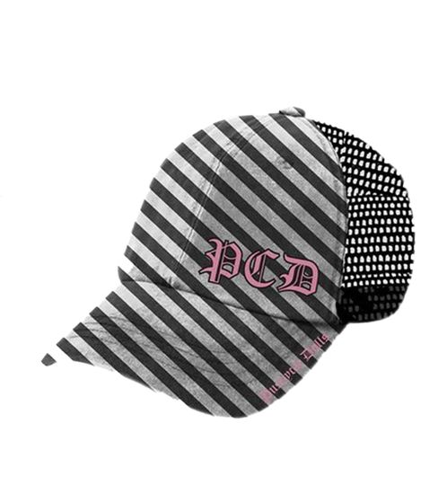 Pussycat Dolls Unisex R&B Trucker-Cap Baseball-Cap mit atmungsaktiven Mesh-Einsatz Baumwoll-Cap Fan-Mütze TC110472PCD Schwarz/Weiß