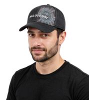 Fall Out Boy Unisex Pop-Punk Trucker-Cap mit Logo-Stickerei Baseball-Cap TC104179FOB Schwarz