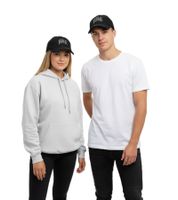 The Used Unisex Post-Hardcore-Band Trucker-Cap Baseball-Cap mit Logo-Schriftzug Fan-Mütze TC100258TUD Schwarz