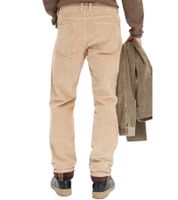 Herren Thermo Relaxed Fit Cordhose mit Flanellfutter Business-Hose Baumwoll-Hose 972195 Beige