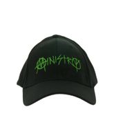 Ministry Unisex Industrial-Metal-Band Trucker-Cap stylische Baseball-Cap Fan-Artikel TC101752MIN Schwarz