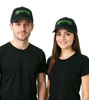 Ministry Unisex Industrial-Metal-Band Trucker-Cap stylische Baseball-Cap Fan-Artikel TC101752MIN Schwarz