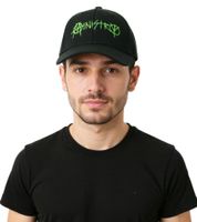 Ministry Unisex Industrial-Metal-Band Trucker-Cap stylische Baseball-Cap Fan-Artikel TC101752MIN Schwarz