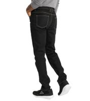 2er Pack Herren Jeans-Hose Denim-Hose im 5-Pocket-Style Baumwoll-Jeans 968201 Schwarz/Blau