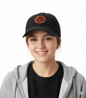 Vandals Unisex Punkrock-Band Trucker-Cap Baseball-Cap mit Logo-Stickerei Baumwoll-Cap Fan-Mütze 9053VAN Schwarz