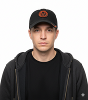 Vandals Unisex Punkrock-Band Trucker-Cap Baseball-Cap mit Logo-Stickerei Baumwoll-Cap Fan-Mütze 9053VAN Schwarz