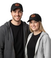 Vandals Unisex Punkrock-Band Trucker-Cap Baseball-Cap mit Logo-Stickerei Baumwoll-Cap Fan-Mütze 9053VAN Schwarz