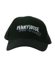 Pennywise Unisex Punkrock-Band Trucker-Cap mit Logo-Stickerei Baseball-Cap Fan-Artikel TC103001PEN Schwarz