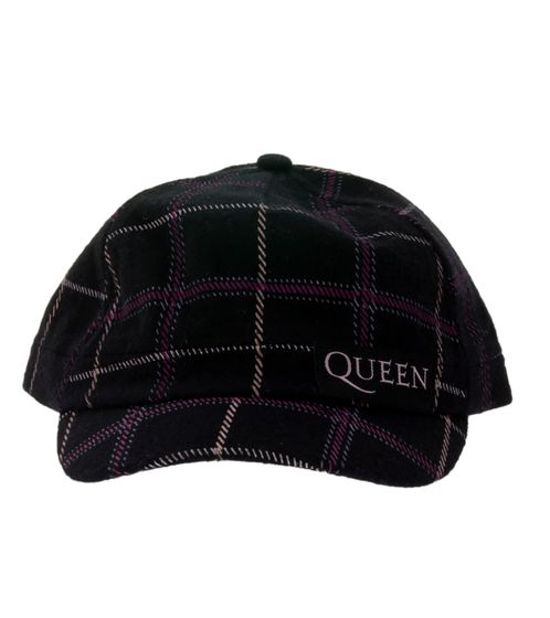 Queen Unisex Rockband Schiebermütze aus Wolle Alltags-Mütze Fan-Artikel FC100965QUN Schwarz/Lila