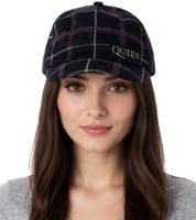 Queen Unisex Rockband Schiebermütze aus Wolle Alltags-Mütze Fan-Artikel FC100965QUN Schwarz/Lila