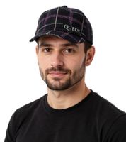 Queen Unisex Rockband Schiebermütze aus Wolle Alltags-Mütze Fan-Artikel FC100965QUN Schwarz/Lila