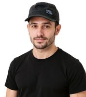 Gorra unisex Coheed and Cambria de algodón con corte militar y logo bordado FC105642COH Gris