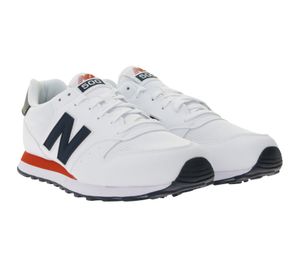New Balance 500 Herren Sneaker atmungsaktive Schuhe im Retro-Style Schnürschuhe GM500SWB Weiß