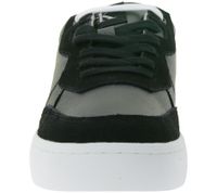 Calvin Klein Sneaker modische Echtleder-Schuhe mit Logo auf den Außenseiten elegante Turn-Schuhe YM0YM01153 0GM Schwarz