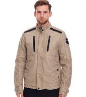 PME LEGEND RIPPACK 2.0 Herren stylische Baumwoll-Jacke trendige Übergangs-Jacke mit Stehkragen PJA2202197 8013 Braun/Schwarz