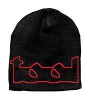 Tool Beanie Rock/Metal Band with Embossed Logo, Knit Hat, Fan Beanie 9302TL Black