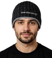 Good Charlotte Unisex Pop Punk Band Beanie Cotton Hat in a Classic Fit 9252GDC Black/White