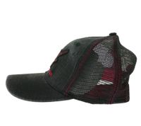"STORY OF THE YEAR" Unisex Cap Cotton Cap with Mesh Insert in a Classic Fit with a Slightly Curved Cut, Gray/Pink