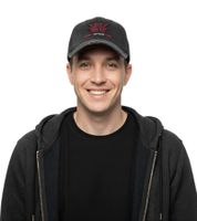 "STORY OF THE YEAR" Unisex Cap Cotton Cap with Mesh Insert in a Classic Fit with a Slightly Curved Cut, Gray/Pink