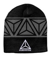 Mudvayne Unisex Beanie Metal Band Winter Hat Soft Knit Hat with Logo Embroidery Cotton Hat Black/Olive Green