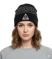 Mudvayne Unisex Beanie Metal Band Winter Hat Soft Knit Hat with Logo Embroidery Cotton Hat Black/Olive Green