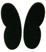 Sole Sister Heelers Stoßdämpfend und atmungsaktiv für High Heels Einlegesohle Schwarz/Grau