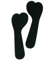 Plantillas Sole Sister Solemates con Amortiguadores y Transpirables para la Bola del Pie para Tacones Altos, Color Negro/Gris