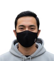 Mascherina unisex streetstyle A Bathing Ape con iconica testa di scimmia, copricapo, moda urbana, nera