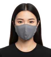 A Bathing Ape Unisex Streetstyle Face Mask Iconic Monkey Head Mask Head Face Covering Urban Fashion Gray