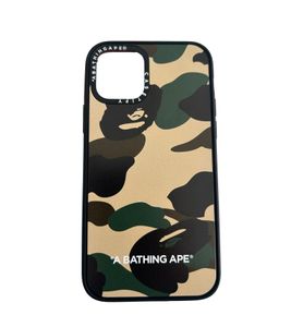 Custodia Bape Casetify Abc per iPhone 11 Pro, unisex, con motivo mimetico, gialla