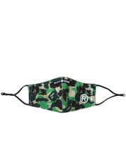 A Bathing Ape Unisex Abc Camouflage Maske Authentic Streetwear Accessoire Face-Mask Grün