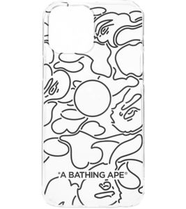 Bathing Ape Neon Camo Unisex Transparentes Schutzcover iPhone 13 Hülle Handyhülle Klar