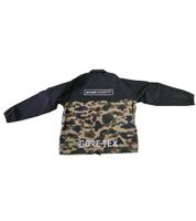 A Bathing Ape Gore-Tex 1st Camo Men's Jacket with Detachable Sleeves, Green