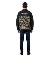 A Bathing Ape Gore-Tex 1st Camo Men's Jacket with Detachable Sleeves, Green