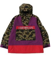 Chaqueta Anorak de Camuflaje 1st de Bathing Ape para Hombre, Estilo Cortavientos, Edición Limitada, Verde