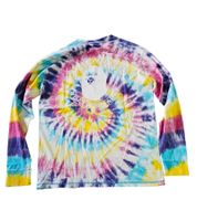 A Bathing Ape Tie Dye Long-Sleeved Men's Cotton T-Shirt, Multicolor