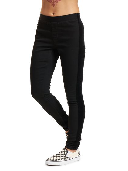 CHEAP MONDAY High Spray Fail Schwarzer Schlauch Schwarz