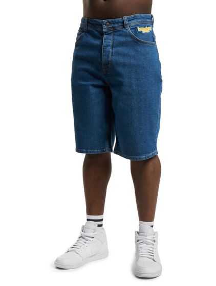 HOMEBOY x-tra BAGGY Denim SHORTS washed blue