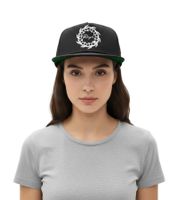 Rough. Elia Hat Flexfitted Unisex Cap schlicht & modern Klassische Streetwear Premium Kappe Schwarz