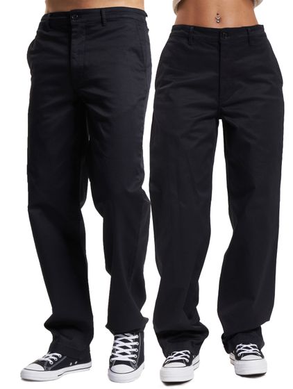 WOOD WOOD Silas Klassische Hose schwarz