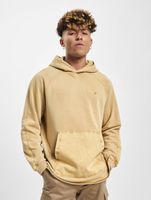 Felpa con cappuccio Converse Washed Jersey beige scuro