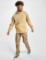 Felpa con cappuccio Converse Washed Jersey beige scuro