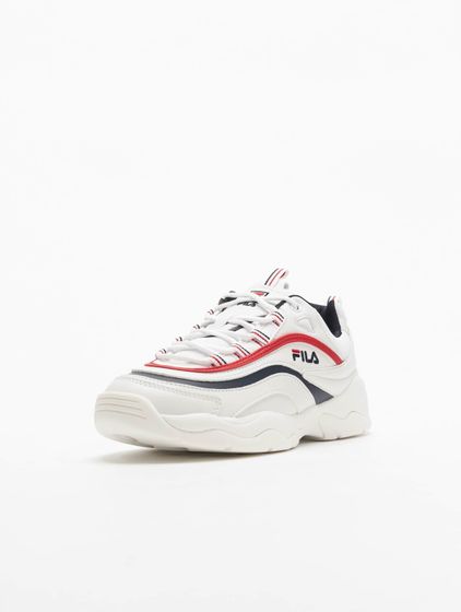 FILA Ray Low Sneakers weiß/marineblau/rot