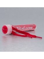 TubeLaces flat laces red