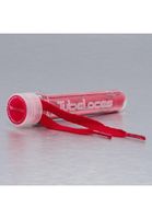 TubeLaces flat laces red