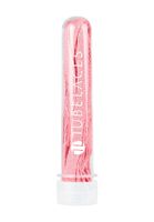 TubeLaces White Flat Shoelaces light pink