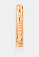 TubeLaces White Flat shoelaces peach